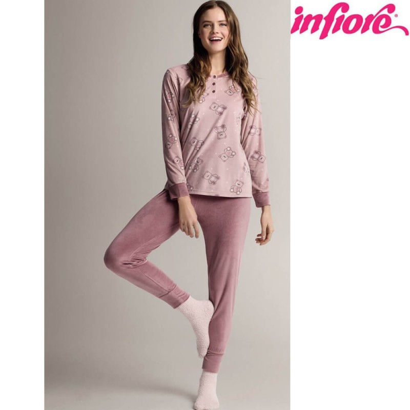 Pigiama donna microcoral Infiore FNN654504