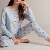 Pigiama donna caldocotone interlock Infiore PLC654609