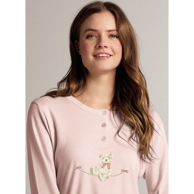 Pigiama donna caldocotone interlock Infiore PLC654609