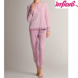 Pigiama donna caldocotone interlock Infiore DKE654639