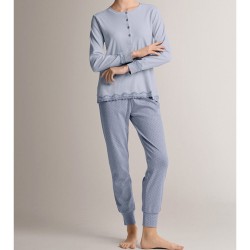 Pigiama donna caldocotone interlock Infiore DKE654639