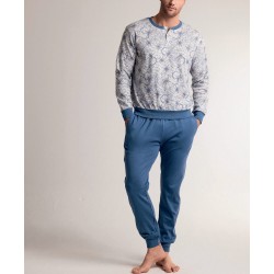 Pigiama uomo caldocotone interlock Infiore MPS 754699