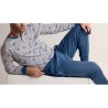 Pigiama uomo caldocotone interlock Infiore MPS 754699