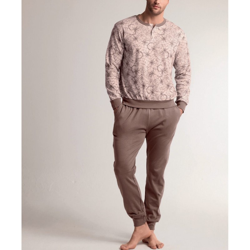 Pigiama uomo caldocotone interlock Infiore MPS 754699