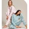 Pigiama donna caldocotone interlock Jadea 5281