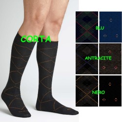 Calza uomo corta caldocotone Il Granchio GC215 - 6 paia