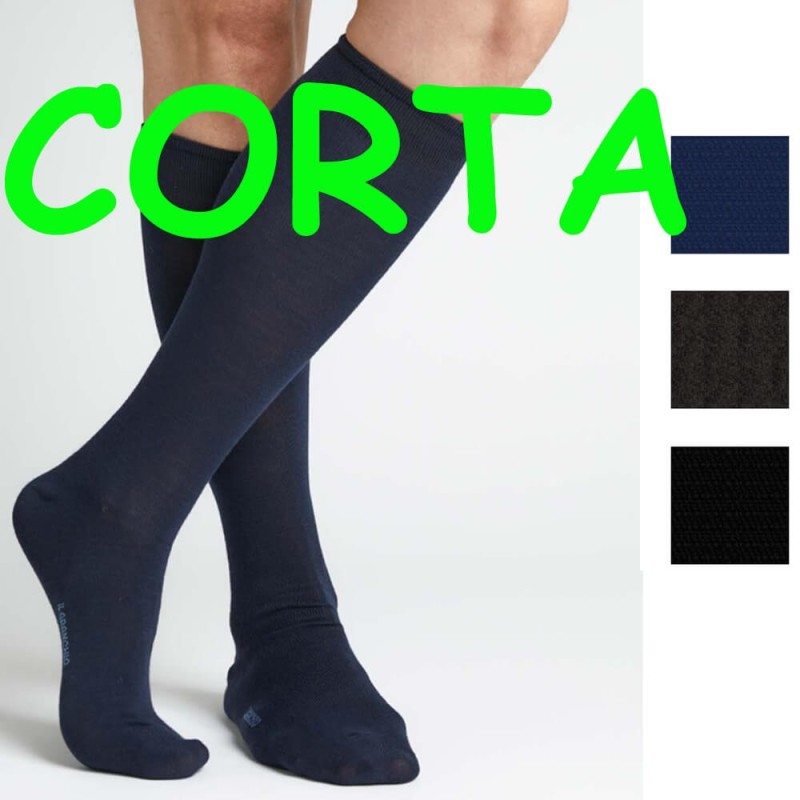 Calza uomo corta caldocotone Il Granchio GC600 - 12 paia