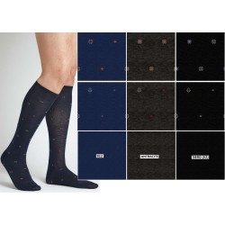 Calza uomo lunga caldocotone Il Granchio GC605 - 12 paia