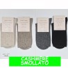 LEONDORO 6 PAIA CALZA DONNA CASHMERE CORTA 710