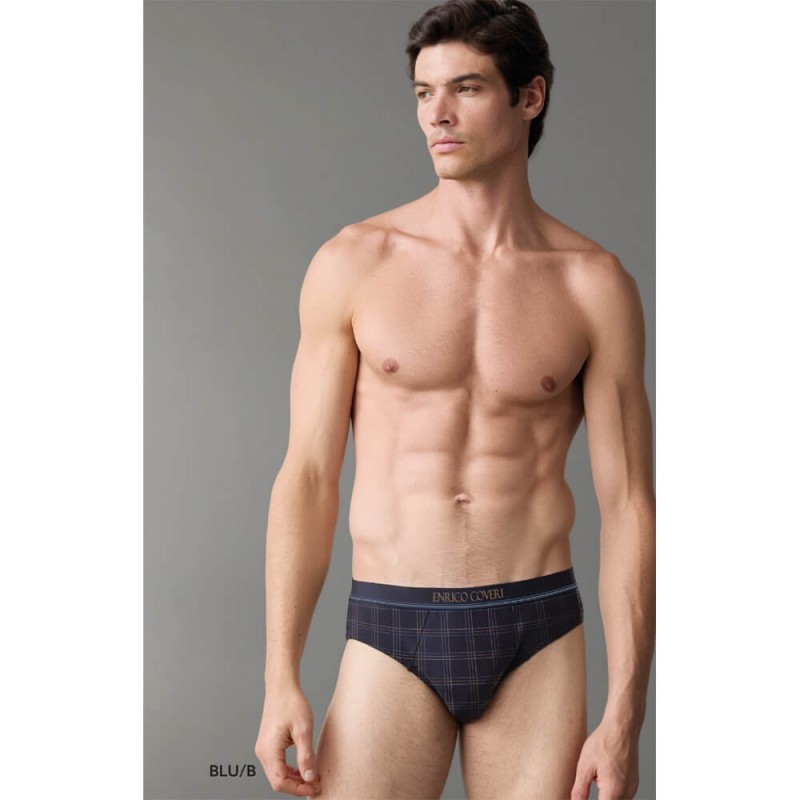 Slip uomo cotone elasticizzato Enrico Coveri ES1341 - 6 slip
