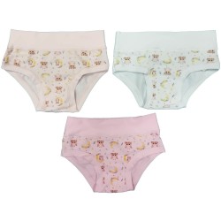 Slip bimba cotone elasticizzato Emy B3036 - 6 slip