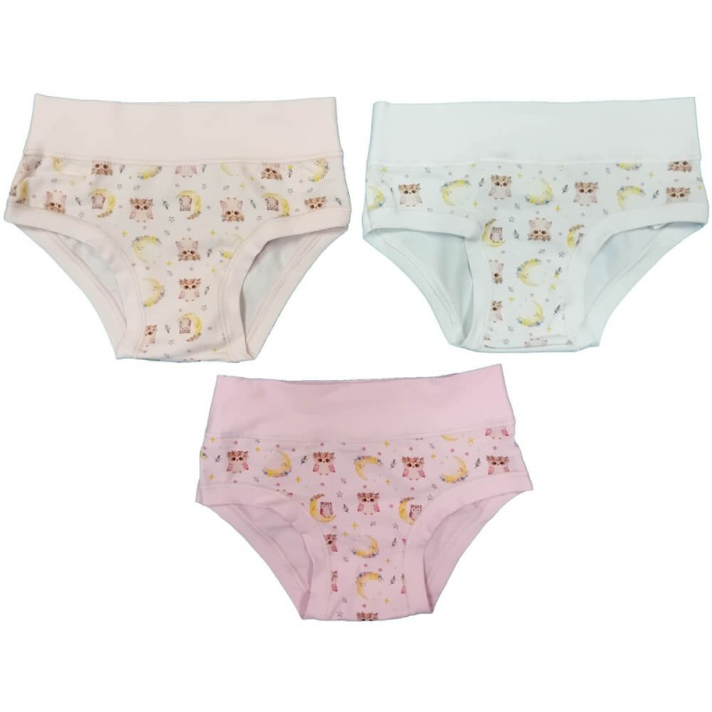 Slip bimba cotone elasticizzato Emy B3036 - 6 slip