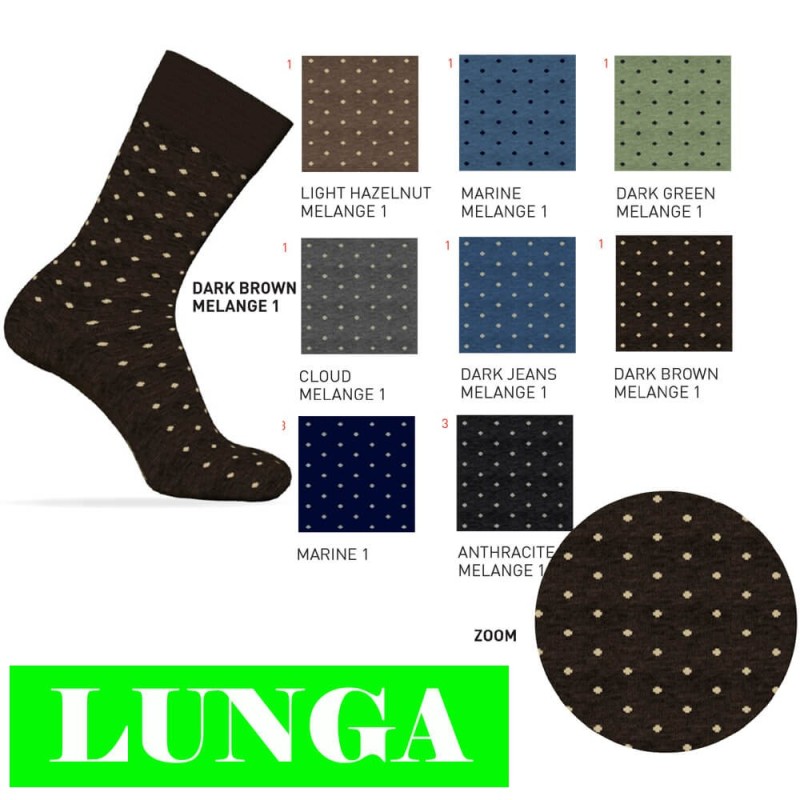Calza uomo lunga caldocotone Enrico Coveri Winter Line 382P - 12 paia