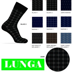 Calza uomo lunga caldocotone Enrico Coveri Winter Line 388Ass - 12 paia