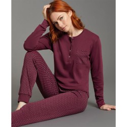 Pigiama donna caldocotone interlock EP6311