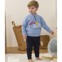 Pigiama baby punto Milano Gary 1174