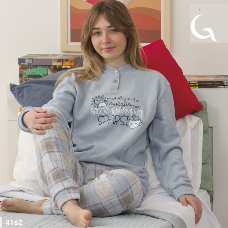 Pigiama ragazza punto Milano Gary 4162