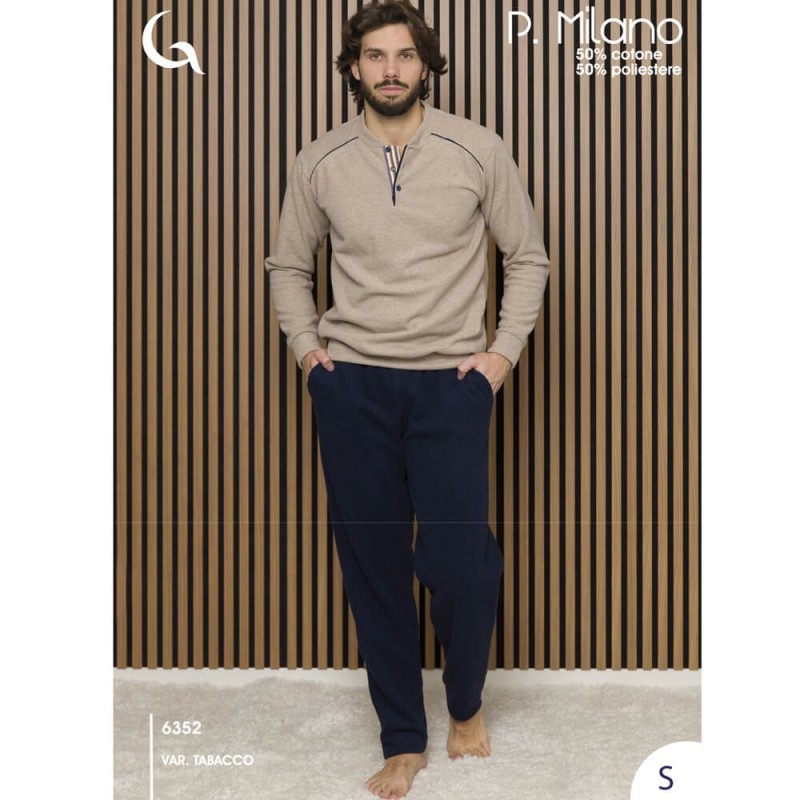 Pigiama uomo punto Milano Gary 6352