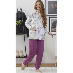 Pigiama donna aperto punto Milano Gary 5487