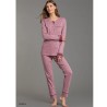 Pigiama donna caldocotone interlock Enrico Coveri EP6303