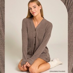 Maxi cardigan donna soft touch Jadea 5279