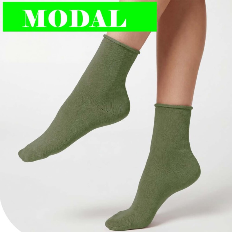 Calza donna corta modal Jadea JCB200 - 6 paia