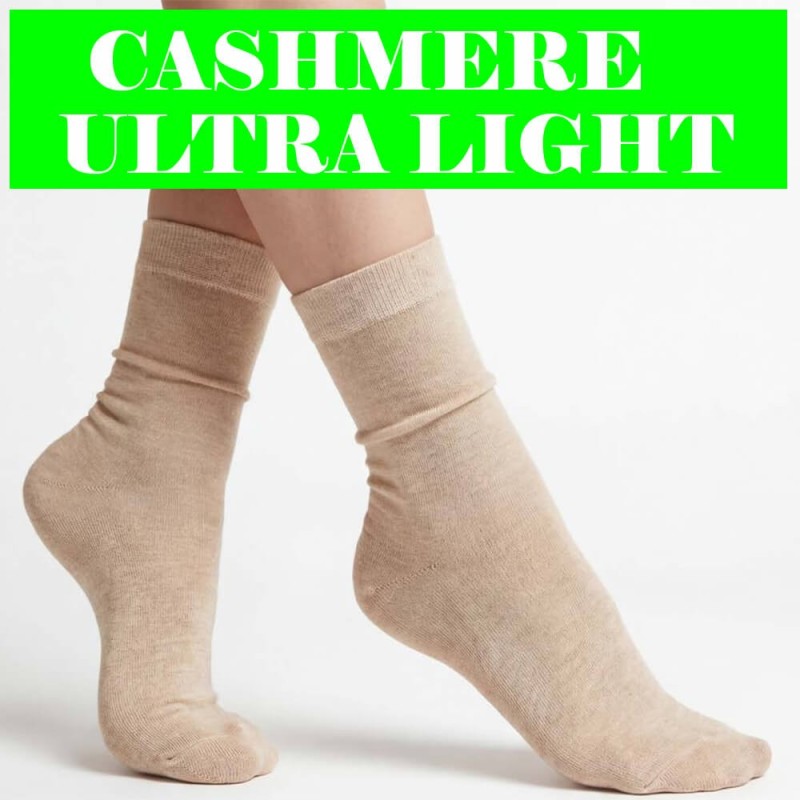 Calza donna corta cashmere ultra light Jadea JCB810 - 6 paia