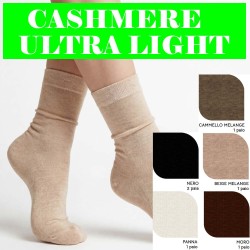 Calza donna corta cashmere ultra light Jadea JCB810 - 6 paia