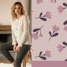 Pigiama donna caldocotone interlock Karel KI1010