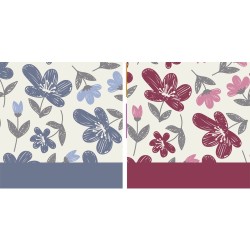 Pigiama donna taglie forti caldocotone interlock Karel KI1023