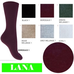 Calza donna lunga soft con lana Enrico Coveri Lana Soft WL-1M - 6 paia