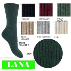 Calza donna lunga soft con lana Enrico Coveri Lana Soft WL-2M - 6 paia