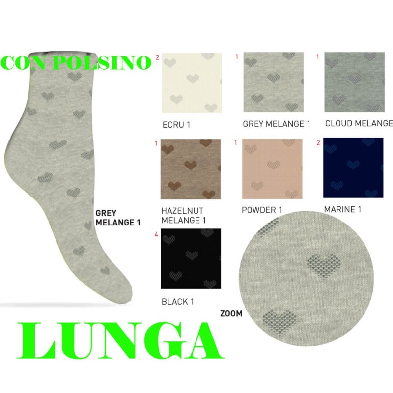 Calza donna lunga caldocotone Enrico Coveri Giorgia 356_1Ass - 12 paia