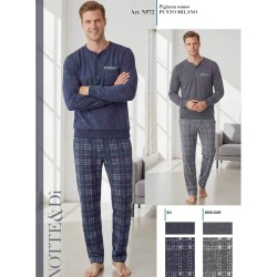 Pigiama uomo punto Milano Notte&dì NP72