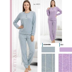 Pigiama donna punto Milano Nottingham NP273
