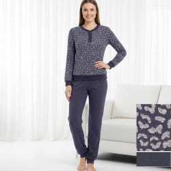 Pigiama donna punto Milano Nottingham NP274