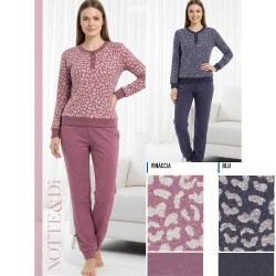 Pigiama donna punto Milano Nottingham NP274