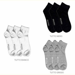 SUPERGA 12 PAIA CALZA UNISEX COTONE CORTA S101