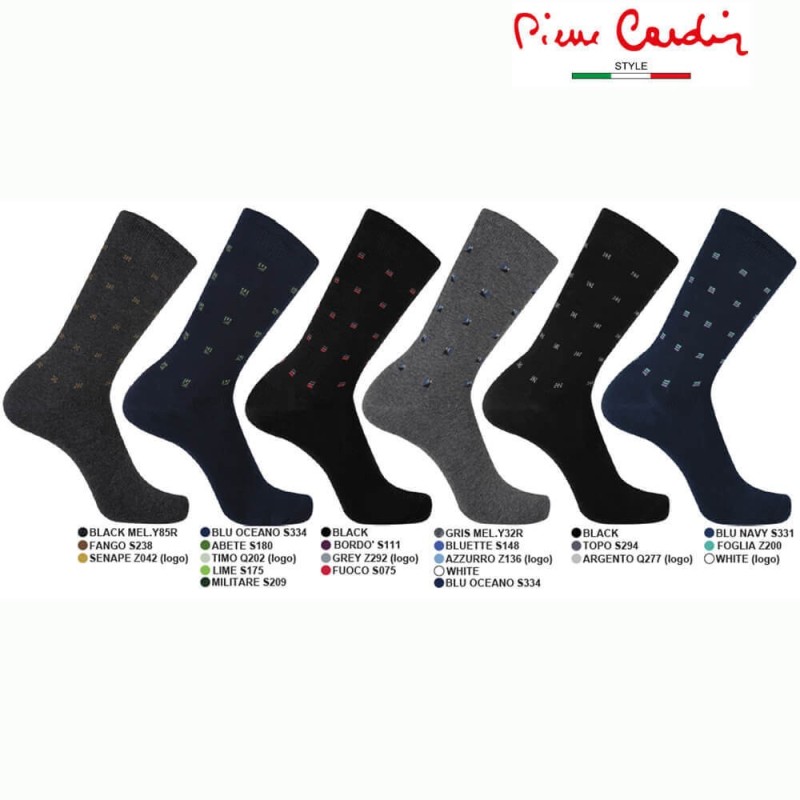 Calza uomo corta caldocotone Pierre Cardin PC I.03BIS - 12 paia