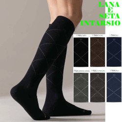 Calza uomo lunga lana e seta Henry Cotton's HC393 - 6 paia