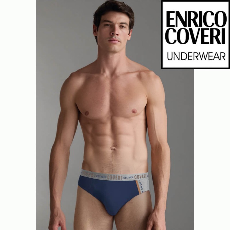 Slip uomo cotone elasticizzato Enrico Coveri ES1339 - 6 slip