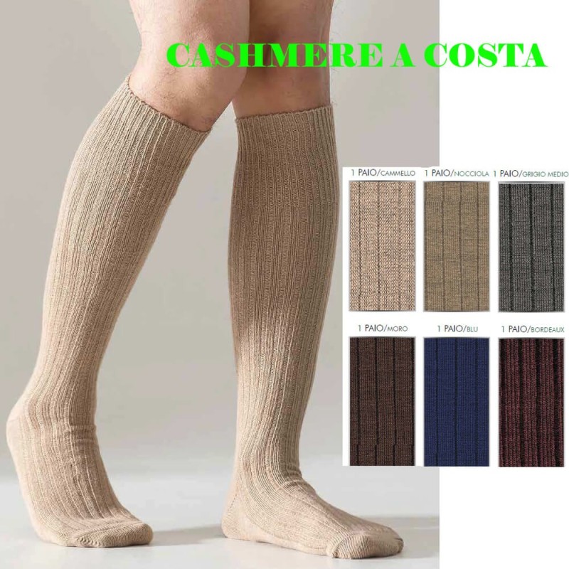 Calza uomo lunga cashmere Henry Cotton's HC35914 - 6 paia