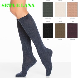 Calza donna lunga lana e seta Henry Cotton's HT351 - 6 paia