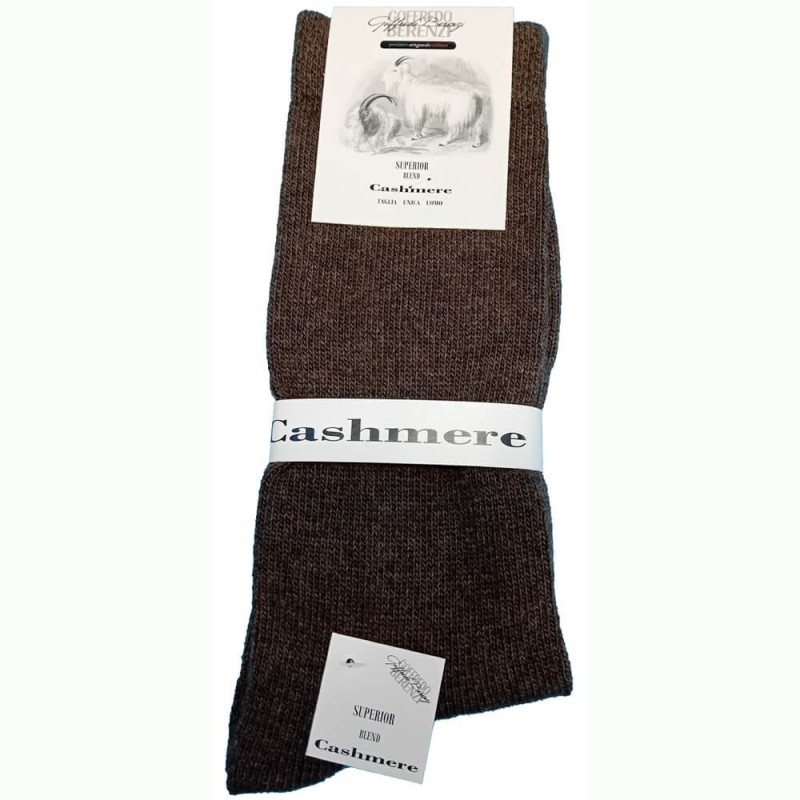 Calza uomo corta cashmere Goffredo Berenzi 1110 - 12 paia