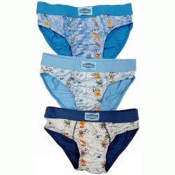 Slip bimbo cotone elasticizzato Gasolino U3831 - 6 slip