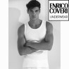 Canottiera uomo spalla larga caldocotone interlock Enrico Coveri ET1202 - 3 pezzi