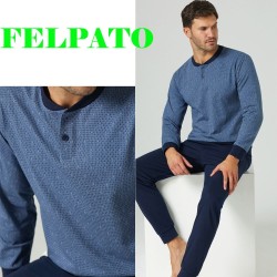 Pigiama uomo felpato Il Granchio GP2133