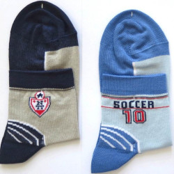 LEONDORO 6 PAIA CALZA BIMBI COTONE CORTA 302/M