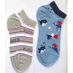 LEONDORO 6 PAIA CALZA BIMBO COTONE CORTA 254/C