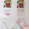 LEONDORO 6 PAIA CALZA BABY COTONE CORTA 421